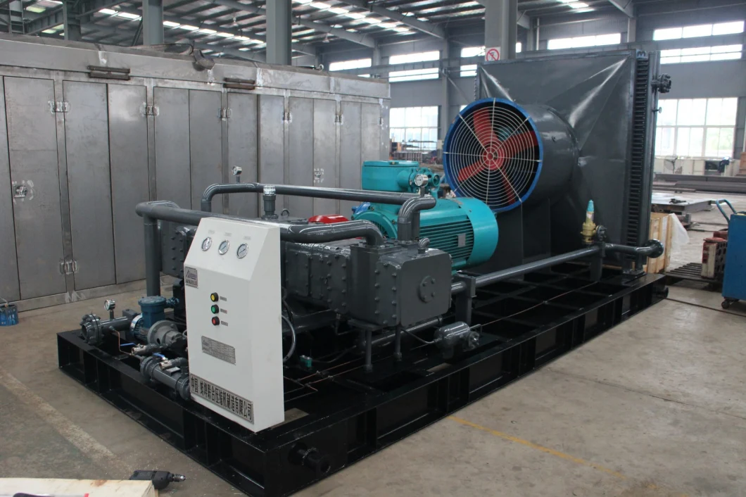 Dwf-4.1, (10-14) -20 Oilfree Piston Compressor Natural Gas Compresso 40 Year Old Factory Guarantees Efficient and Stable Use of Compressors