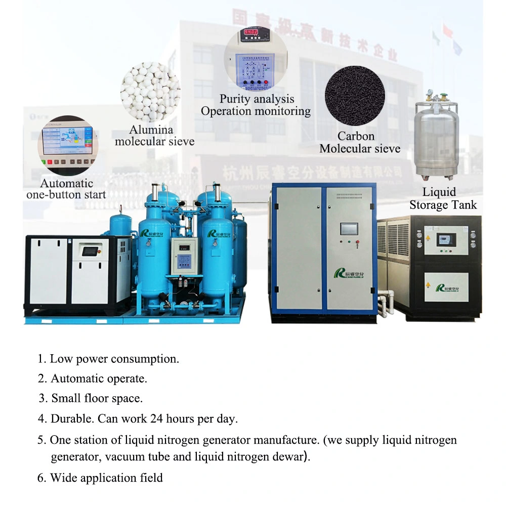 Chenrui Ln2 Generator Liquid Nitrogen Generator Small Liquid Nitrogen Production for Sale